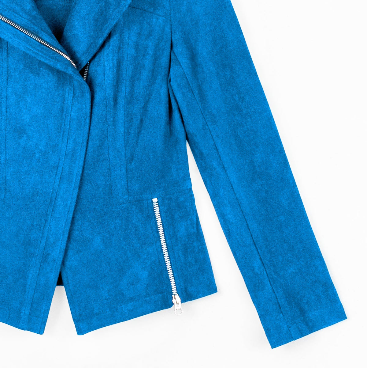Soft Suede - Signature Jacket - French Blue | Clara Sunwoo Special Offer