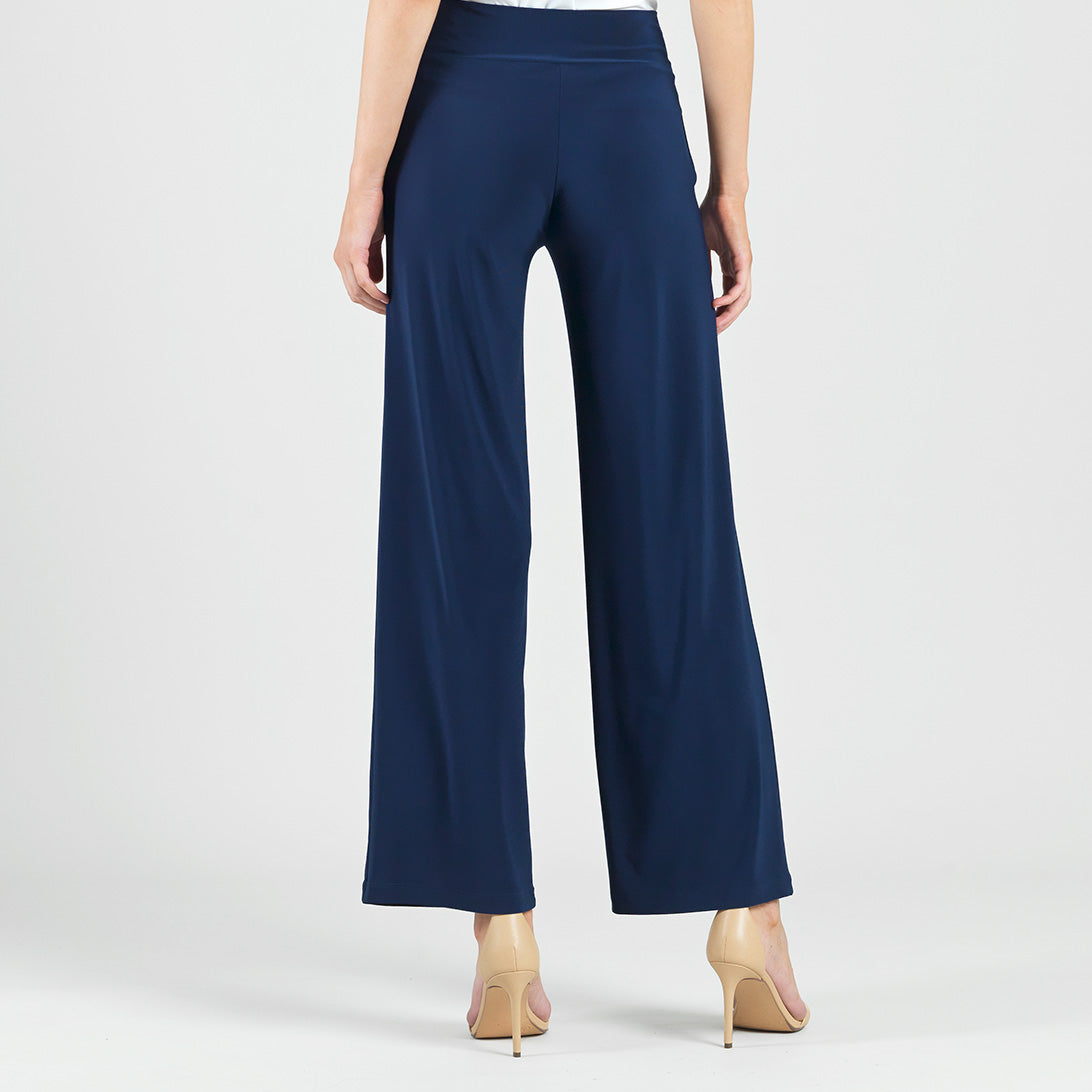 Signature Wide Leg Pocket Pant - Navy | Clara Sunwoo Deals