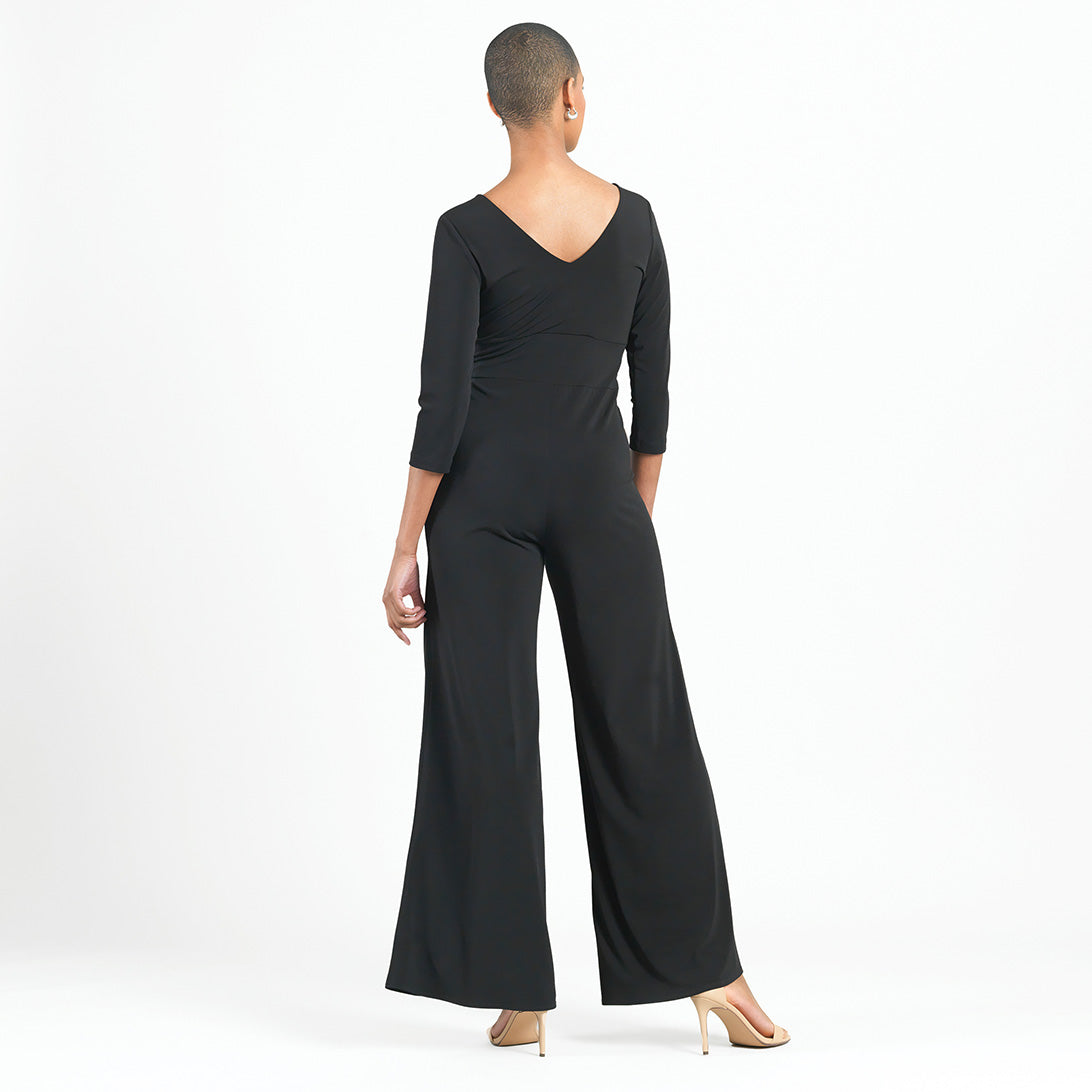 Signature 3/4 Sleeve Jumpsuit - Limited Sizes | Clara Sunwoo Everyday