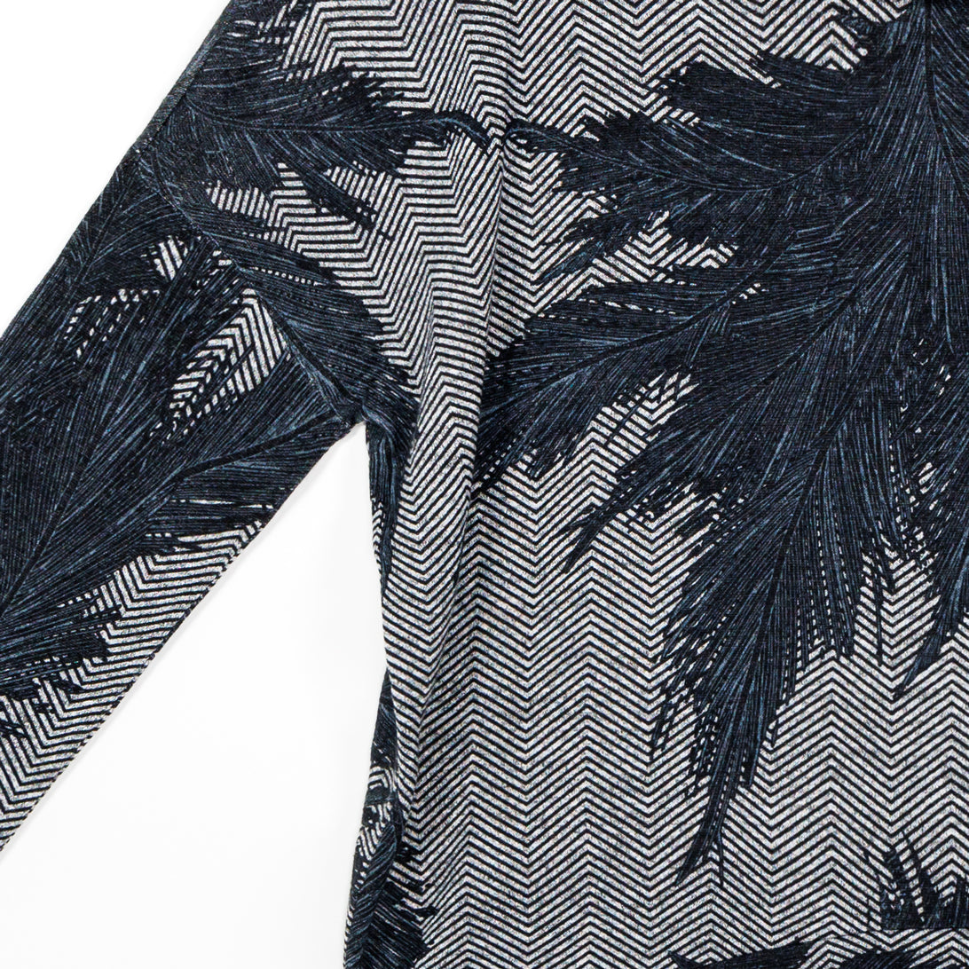 Lightweight Cozy - Banded Hemline Sweater - Feather Leaf - Final Sale! | Clara Sunwoo Deals