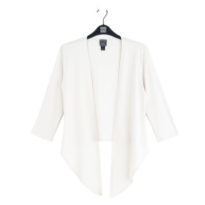 Modern Tie Front Cardigan - Bone - Limited Sizes | Clara Sunwoo Sale