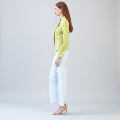 Soft Suede - Signature Jacket - Lime | Clara Sunwoo Deals