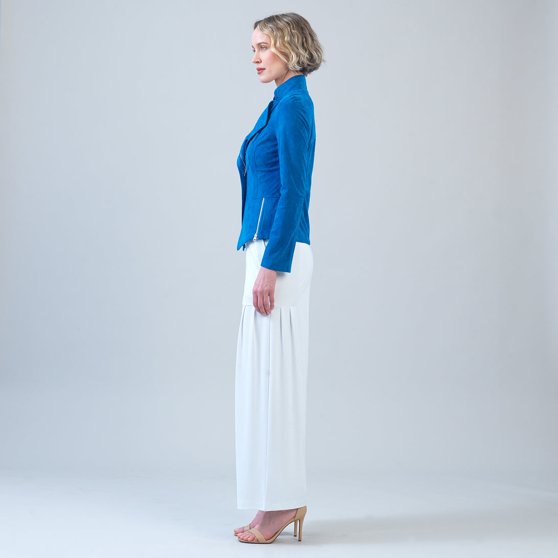 Soft Suede - Signature Jacket - French Blue | Clara Sunwoo Special Offer