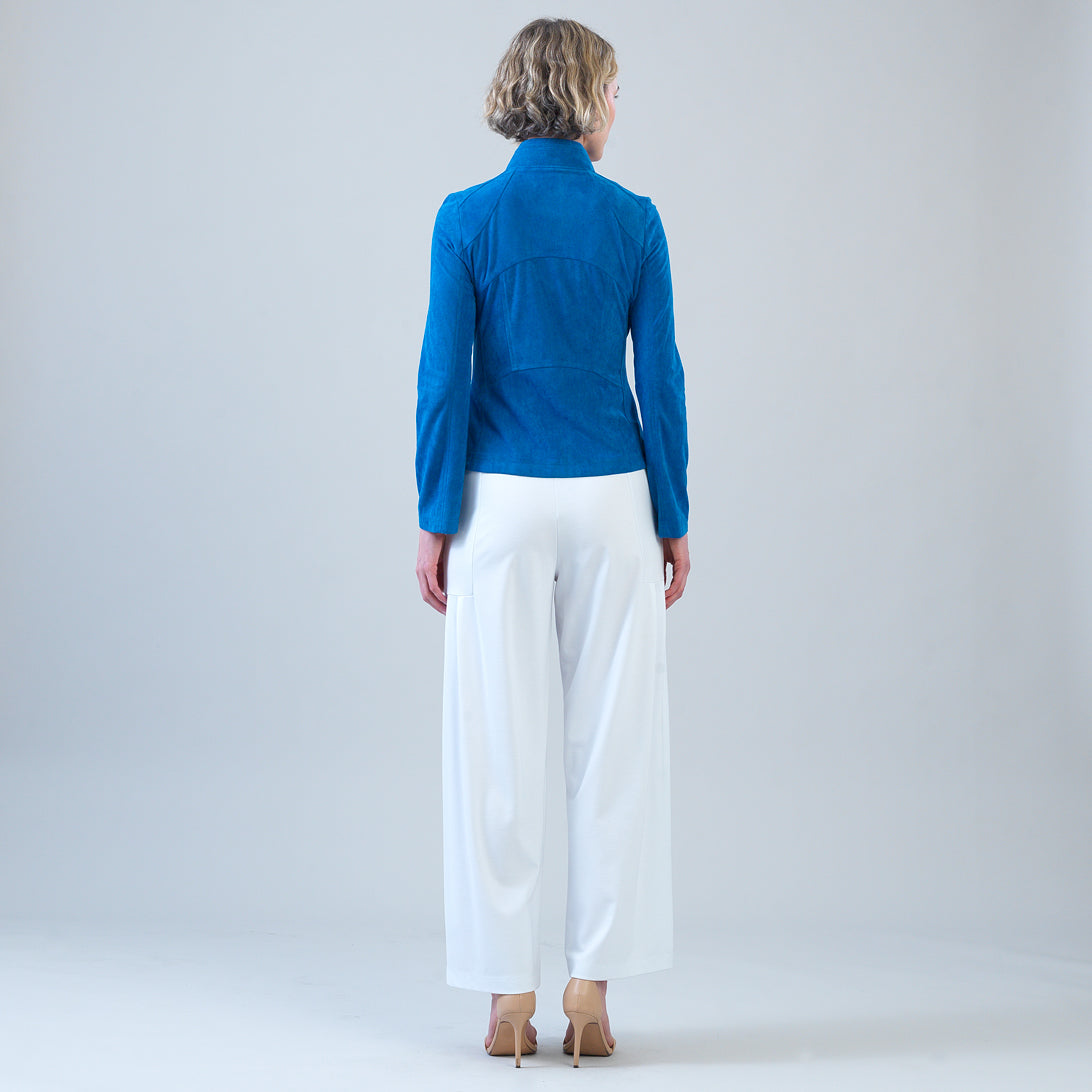 Soft Suede - Signature Jacket - French Blue | Clara Sunwoo Special Offer