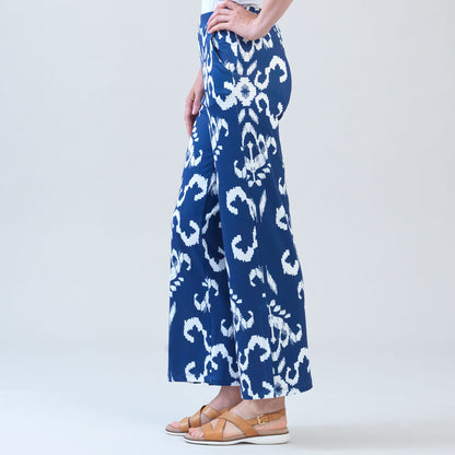 Butter Knit - Side Slit Ankle Pocket Pant - Tile Motif - Final Sale | Clara Sunwoo Trusted