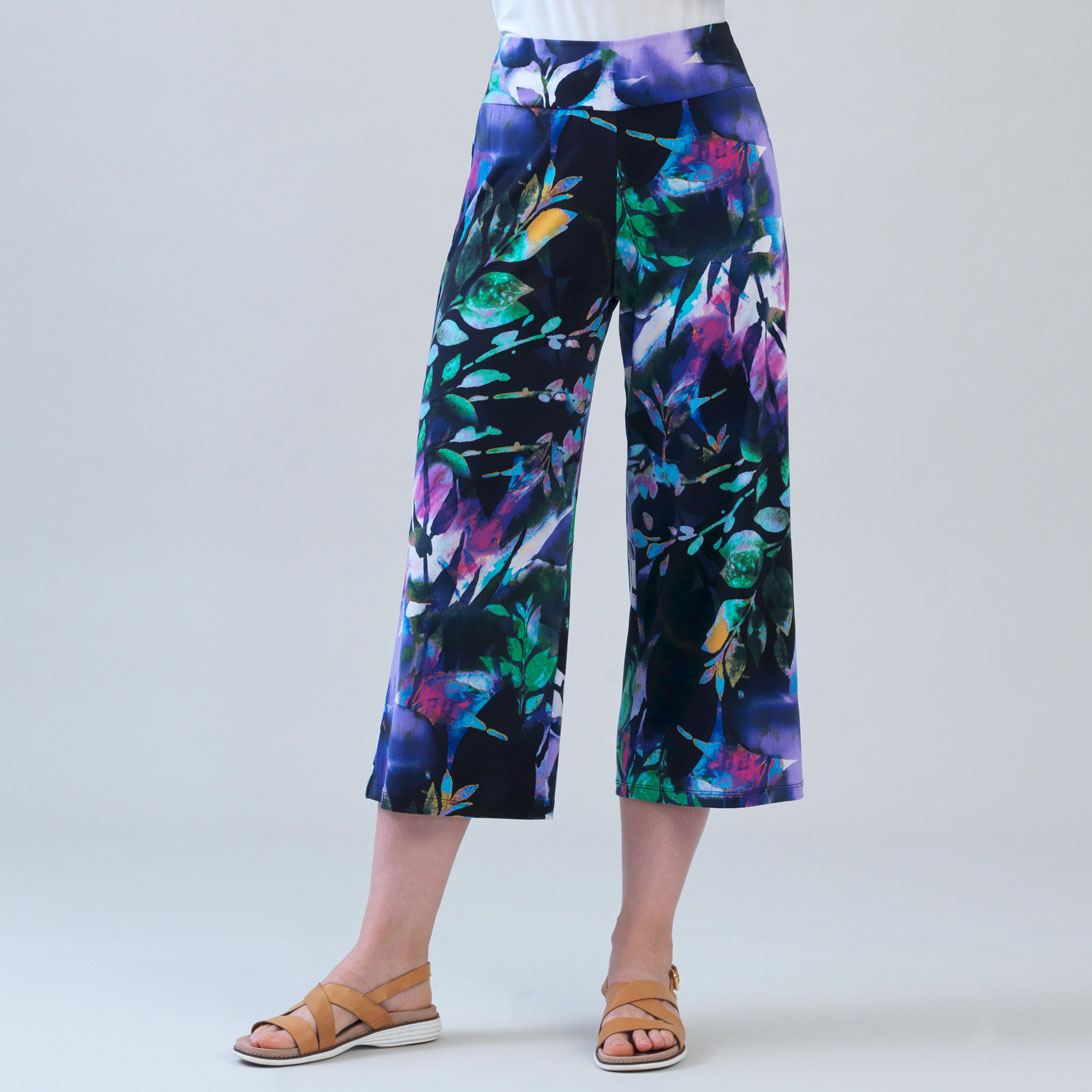 Signature Modern Gaucho Pant - Floral Dream - Limited Sizes | Clara Sunwoo New