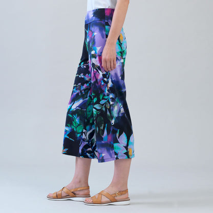 Signature Modern Gaucho Pant - Floral Dream - Limited Sizes | Clara Sunwoo New