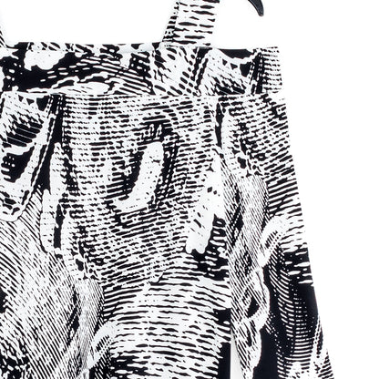 Signature Cold Shoulder Top - Abstract Etch | Clara Sunwoo Top Pick