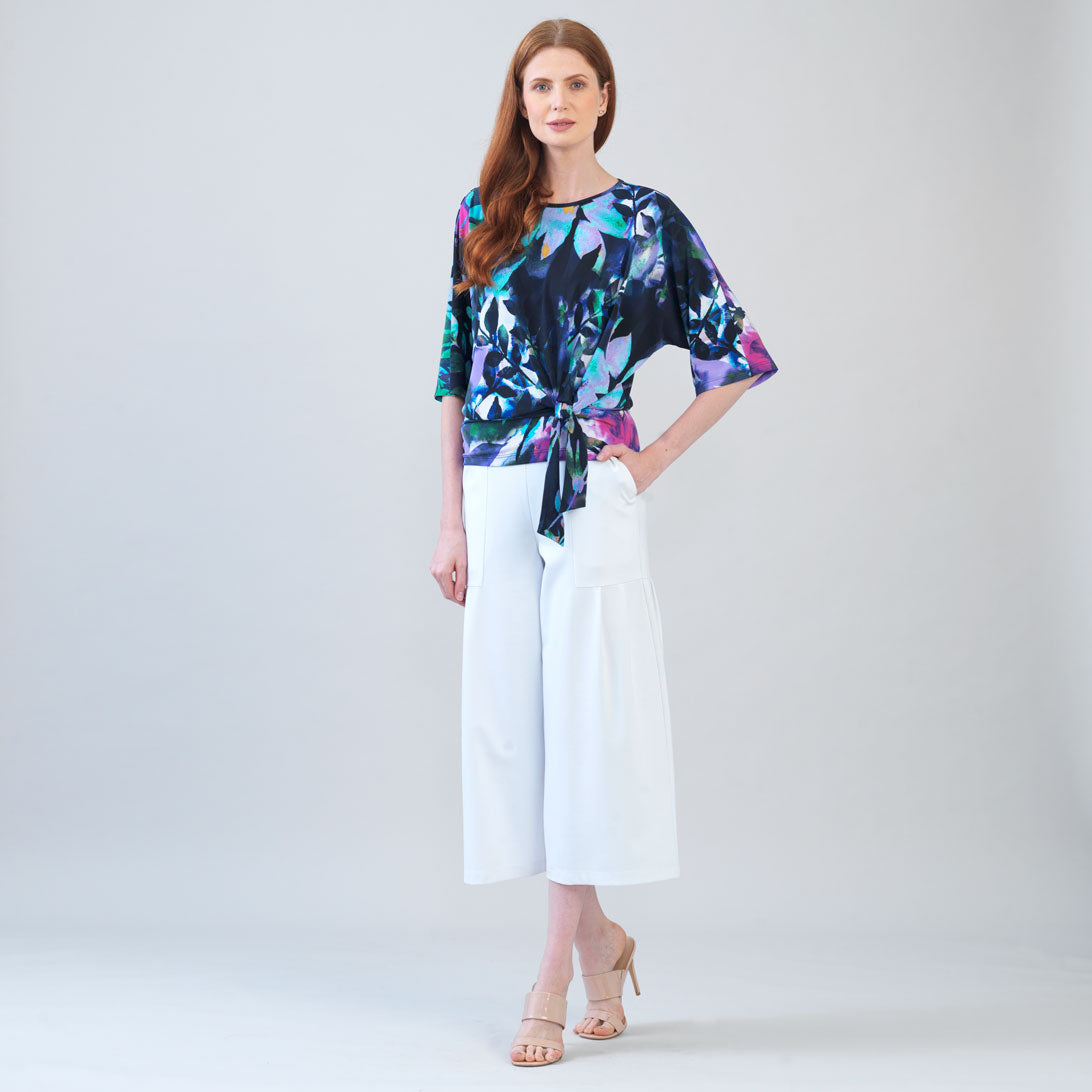 Signature Side Tie Top - Floral Dream | Clara Sunwoo Best Price