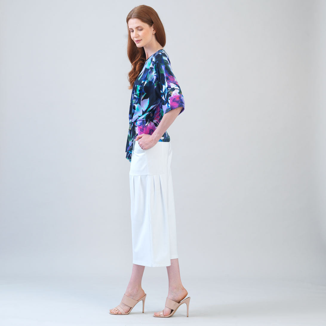 Signature Side Tie Top - Floral Dream | Clara Sunwoo Best Price