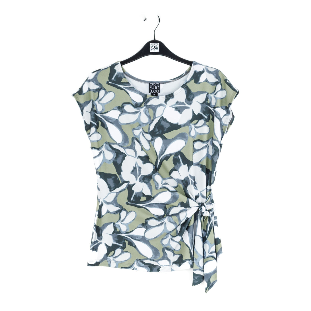 Slant Sleeve Side Tie Top - Orchid Veil - Final Sale | Clara Sunwoo Trusted