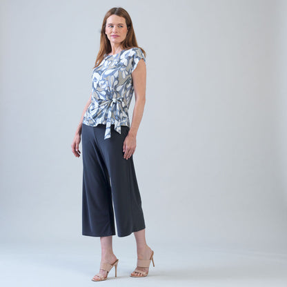 Slant Sleeve Side Tie Top - Orchid Veil - Final Sale | Clara Sunwoo Trusted