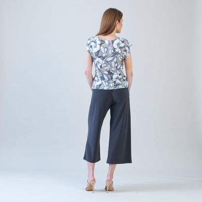 Slant Sleeve Side Tie Top - Orchid Veil - Final Sale | Clara Sunwoo Trusted
