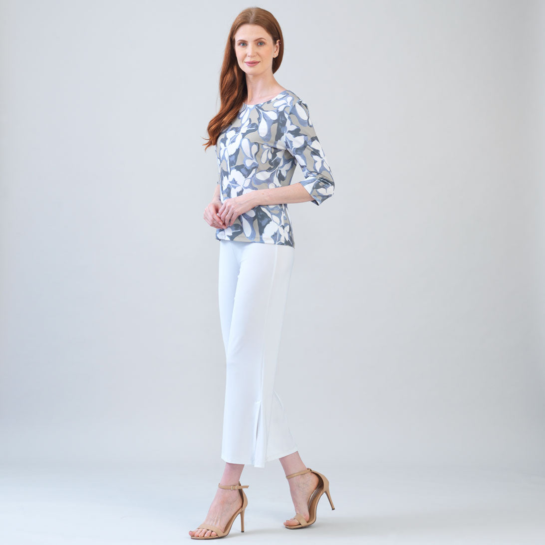 Scoop Neck Half Sleeve Top - Orchid Veil - Final Sale | Clara Sunwoo Trusted