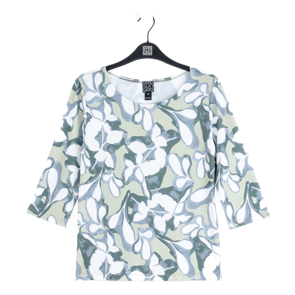 Scoop Neck Half Sleeve Top - Orchid Veil - Final Sale | Clara Sunwoo Trusted