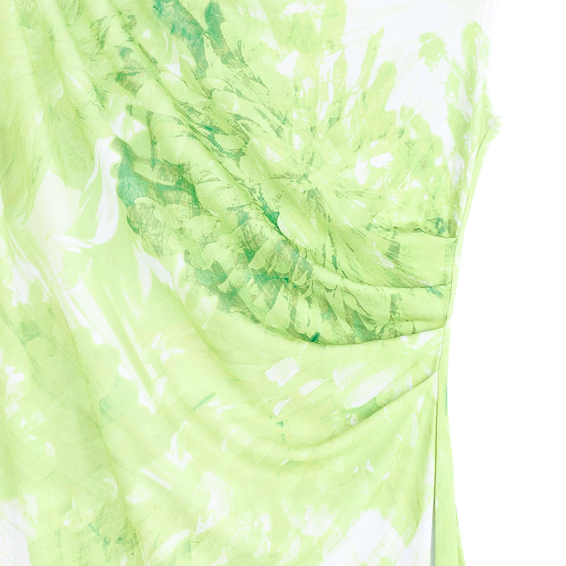 Signature Side Slit Midi Dress - Floral Citrus - Final Sale | Clara Sunwoo Trusted