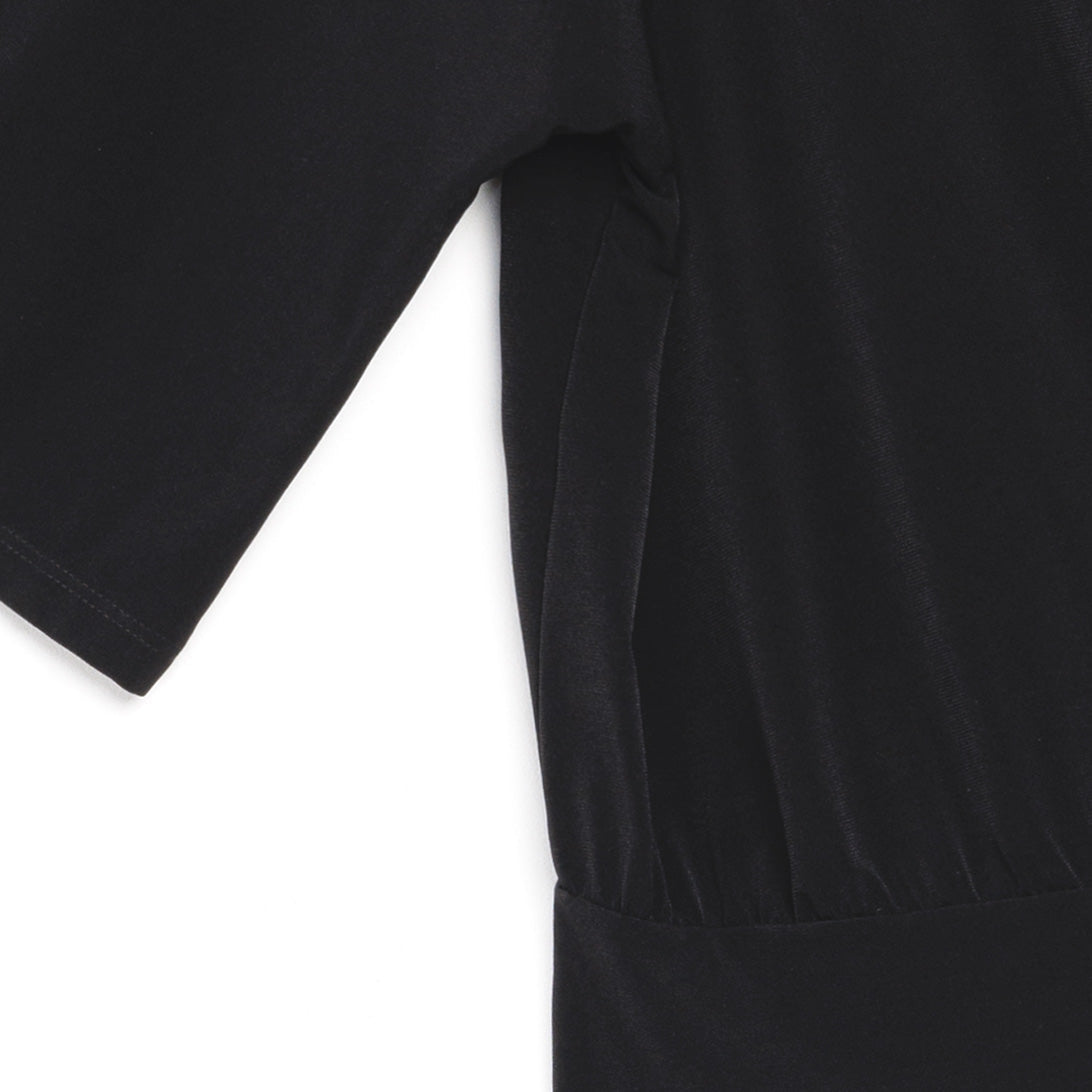 Signature Side Tie Top - Black | Clara Sunwoo Discount