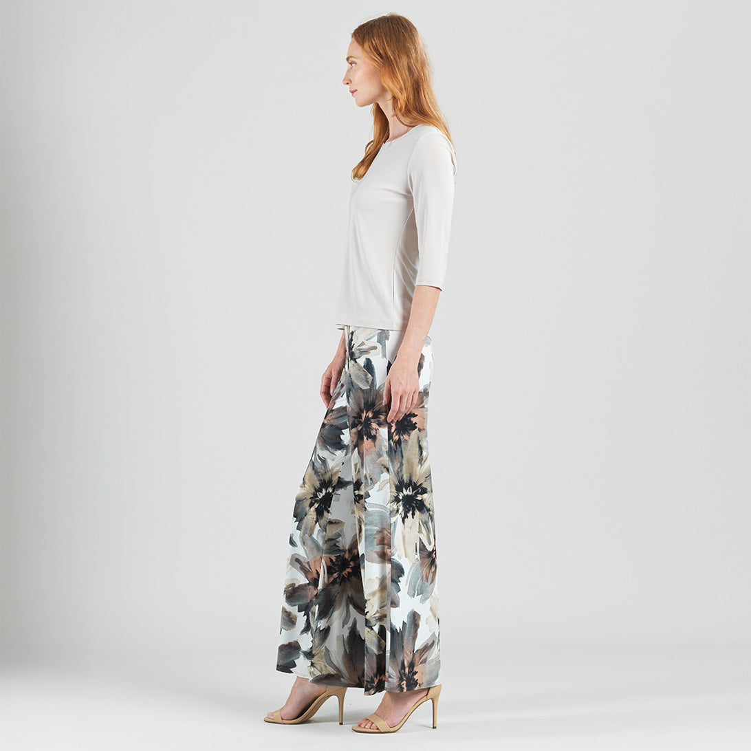 Scoop Neck Half Sleeve Top - Bone | Clara Sunwoo New