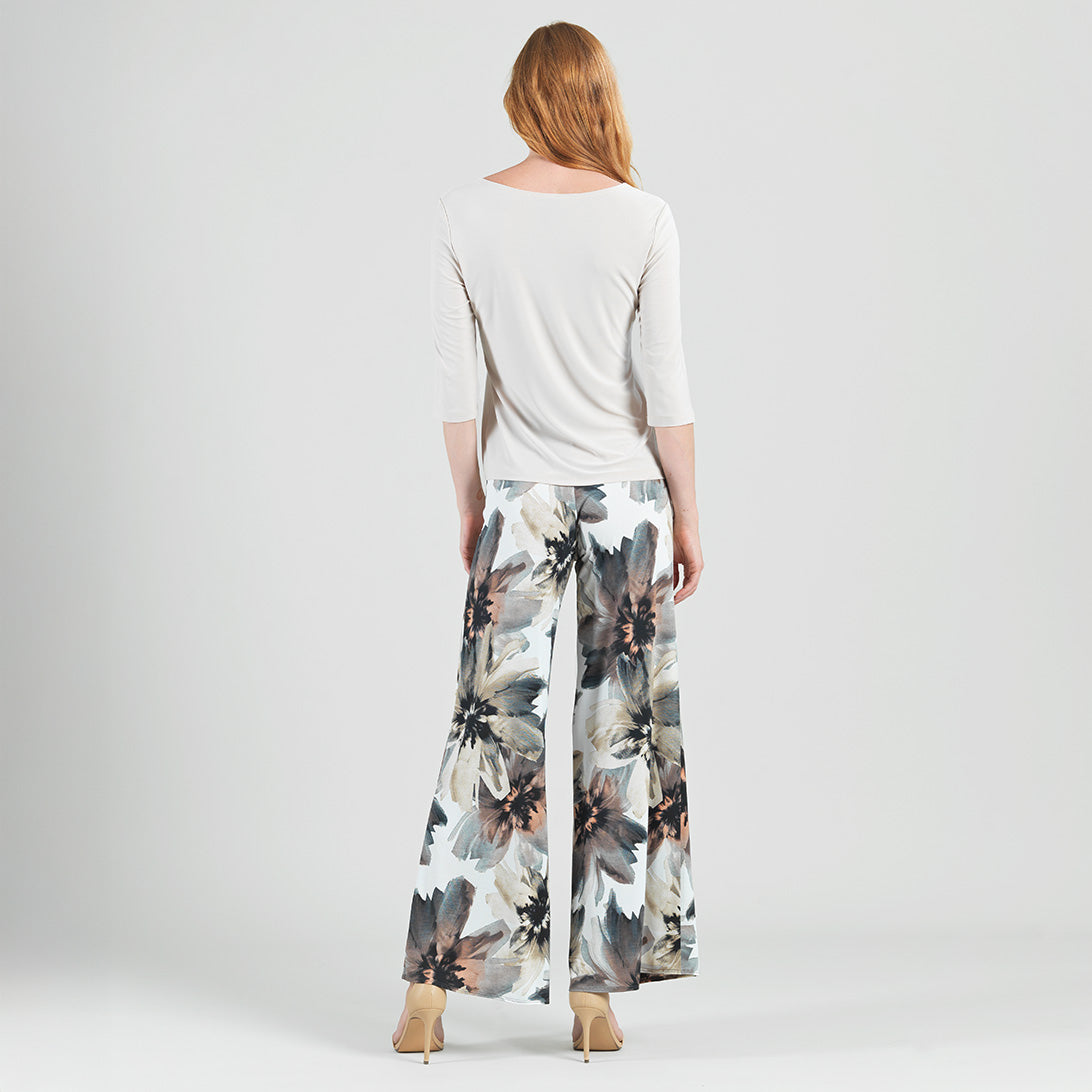 Scoop Neck Half Sleeve Top - Bone | Clara Sunwoo New