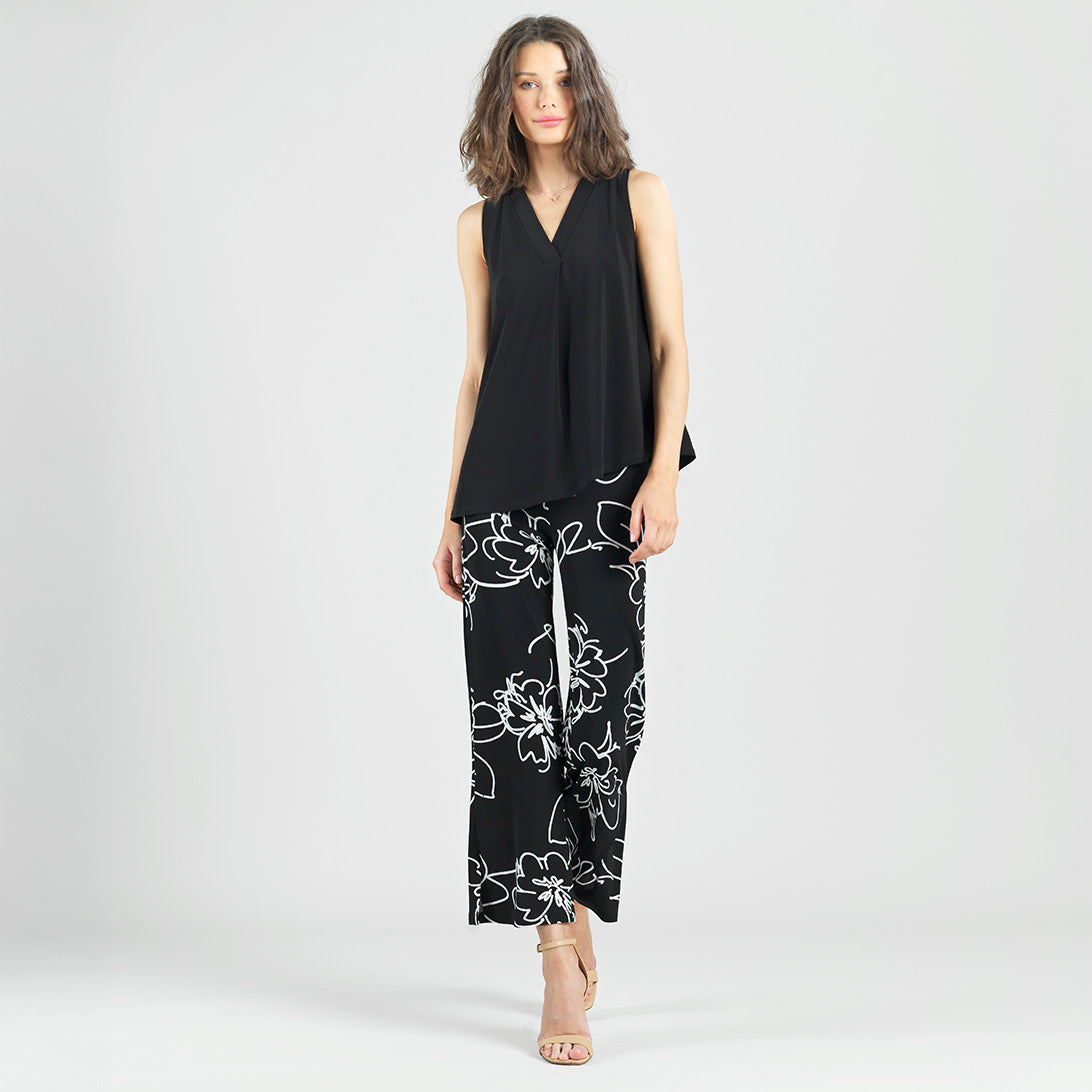 Asymmetrical Tunic Tank - Black - Final Sale | Clara Sunwoo Latest