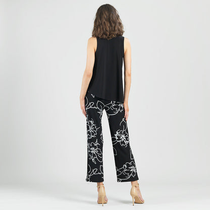 Asymmetrical Tunic Tank - Black - Final Sale | Clara Sunwoo Latest
