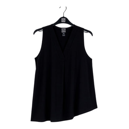 Asymmetrical Tunic Tank - Black - Final Sale | Clara Sunwoo Latest