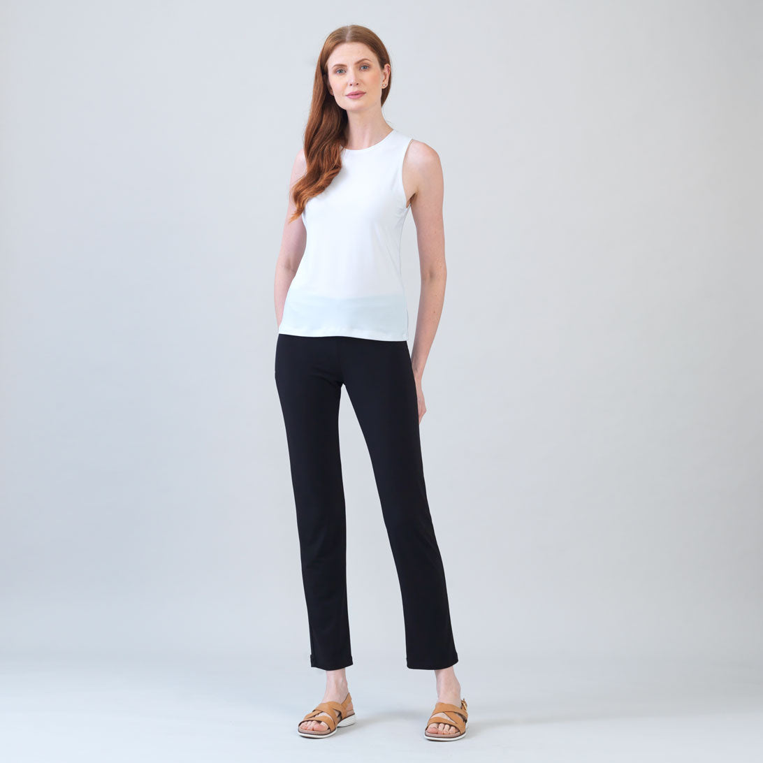 Modern Jewel Neck Tank - 5 Colors | Clara Sunwoo Everyday