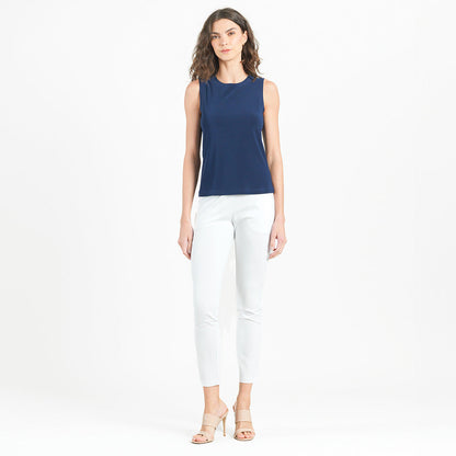 Modern Jewel Neck Tank - 5 Colors | Clara Sunwoo Everyday