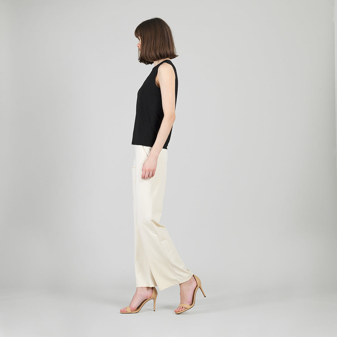 Modern Jewel Neck Tank - 5 Colors | Clara Sunwoo Everyday