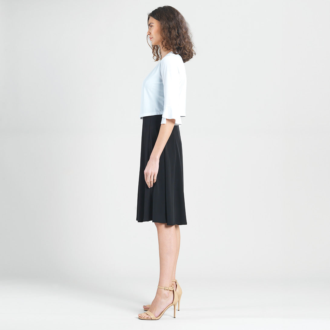 Tulip Cuff Shrug - White - Limited Sizes | Clara Sunwoo Premium
