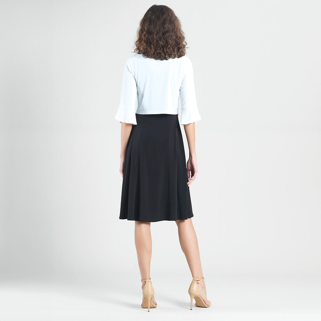 Tulip Cuff Shrug - White - Limited Sizes | Clara Sunwoo Premium