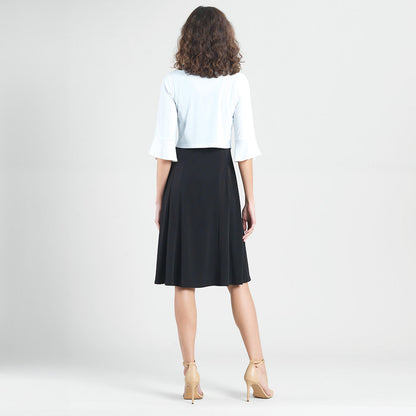 Tulip Cuff Shrug - White - Limited Sizes | Clara Sunwoo Premium