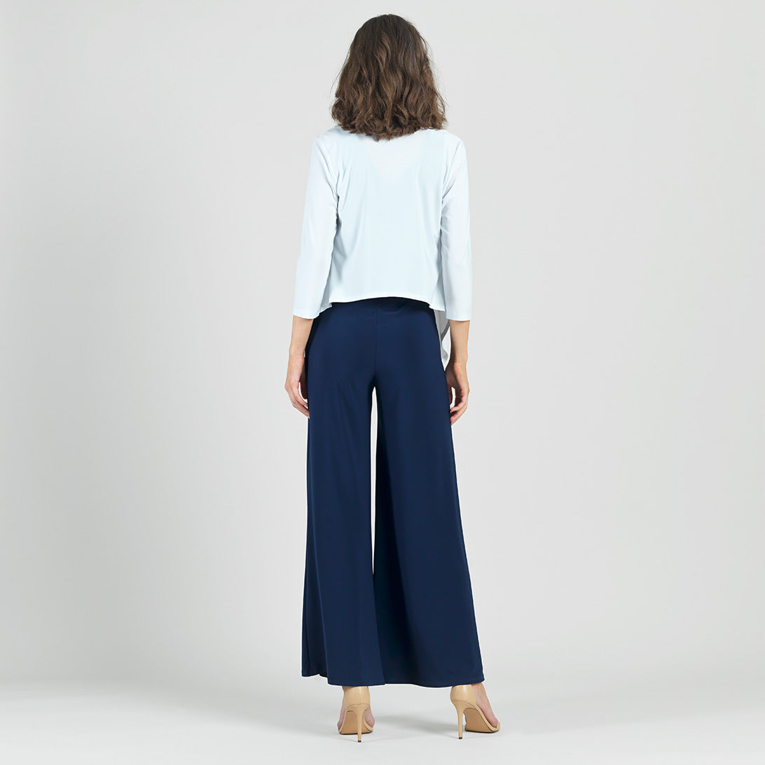 Modern Tie Front Cardigan - White | Clara Sunwoo Essential
