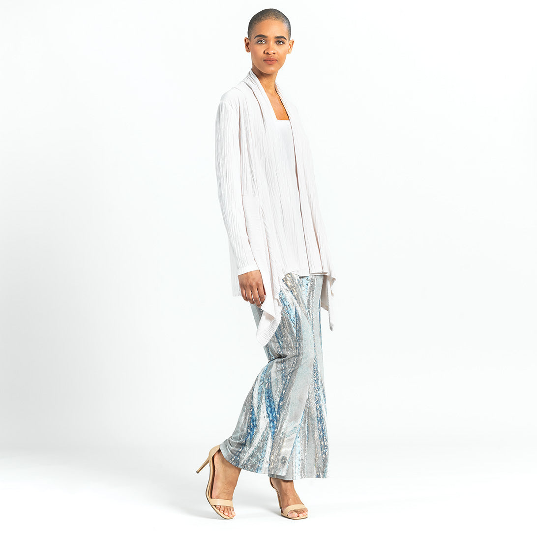 Soft Pleat Knit - Cardigan & Tank Twinset - Ivory - Final Sale! | Clara Sunwoo Featured