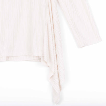 Soft Pleat Knit - Cardigan & Tank Twinset - Ivory - Final Sale! | Clara Sunwoo Featured