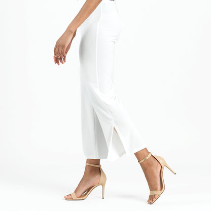 Signature Side Slit Ankle Pant - 4 Colors | Clara Sunwoo Exclusive