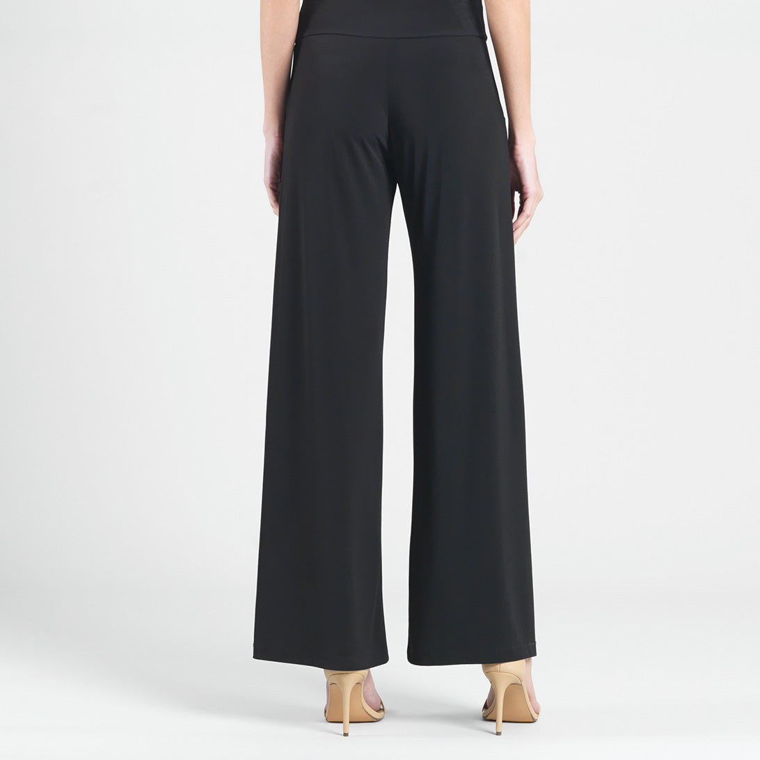 Signature Wide Leg Pocket Pant - Black | Clara Sunwoo Trusted