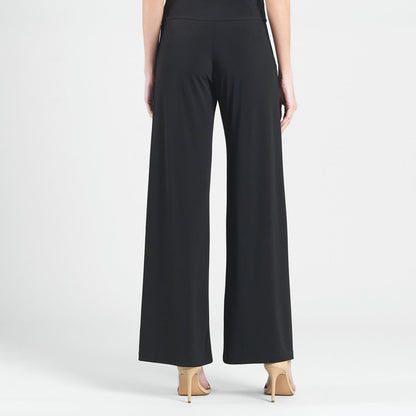Signature Wide Leg Pocket Pant - Black | Clara Sunwoo Trusted