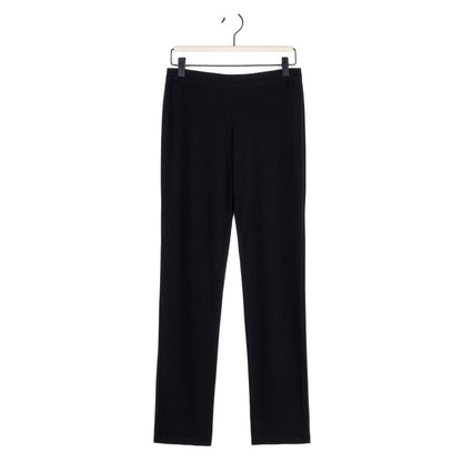 Rayon-Ponte Knit - Straight Leg Pocket Pant - Black - Final Sale | Clara Sunwoo Recommended