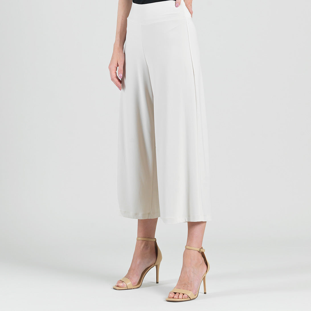 Signature Modern Gaucho Pant - Bone - Limited Sizes | Clara Sunwoo Essential