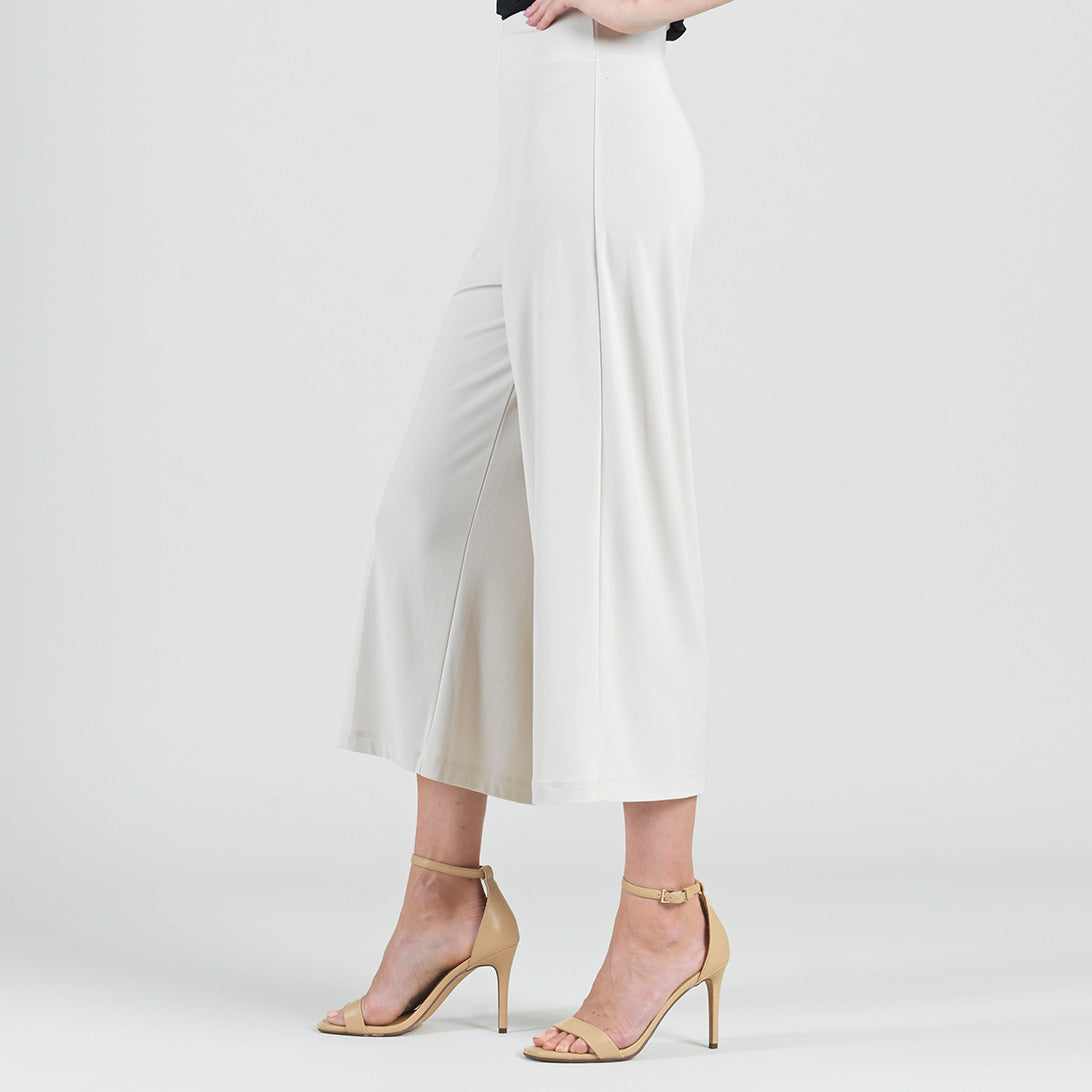 Signature Modern Gaucho Pant - Bone - Limited Sizes | Clara Sunwoo Essential