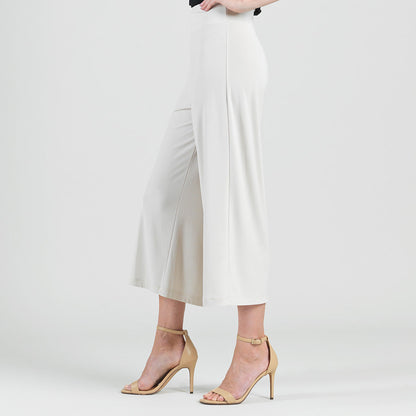 Signature Modern Gaucho Pant - Bone - Limited Sizes | Clara Sunwoo Essential