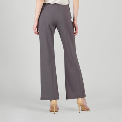 Rayon-Ponte Knit - Loose Leg Pocket Pant - Mocha - Limited Sizes | Clara Sunwoo Featured