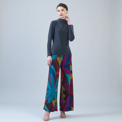 Signature Palazzo Pant - Petal Burst | Clara Sunwoo Exclusive