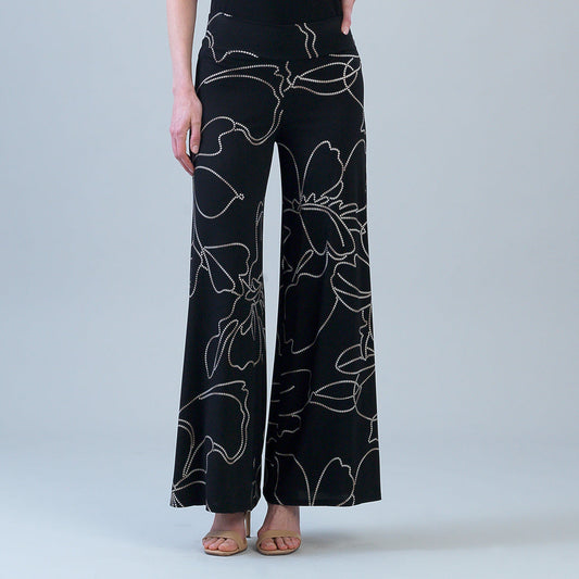 Signature Palazzo Pant - Floral Starlight | Clara Sunwoo Sale
