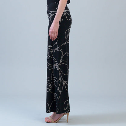 Signature Palazzo Pant - Floral Starlight | Clara Sunwoo Sale