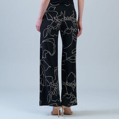 Signature Palazzo Pant - Floral Starlight | Clara Sunwoo Sale