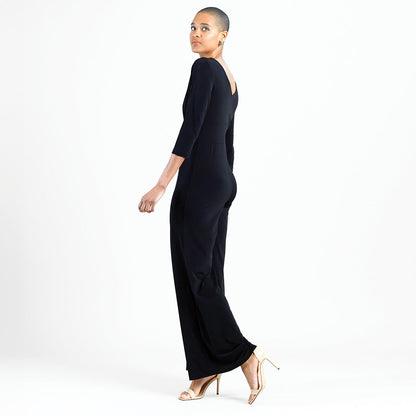 Signature 3/4 Sleeve Jumpsuit - Limited Sizes | Clara Sunwoo Everyday