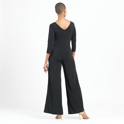 Signature 3/4 Sleeve Jumpsuit - Limited Sizes | Clara Sunwoo Everyday