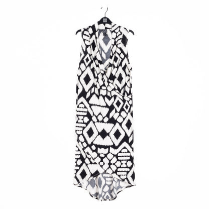 Crinkle Pleat Knit - Crossover Tulip Hem Dress - Aztec - Final Sale! | Clara Sunwoo Premium